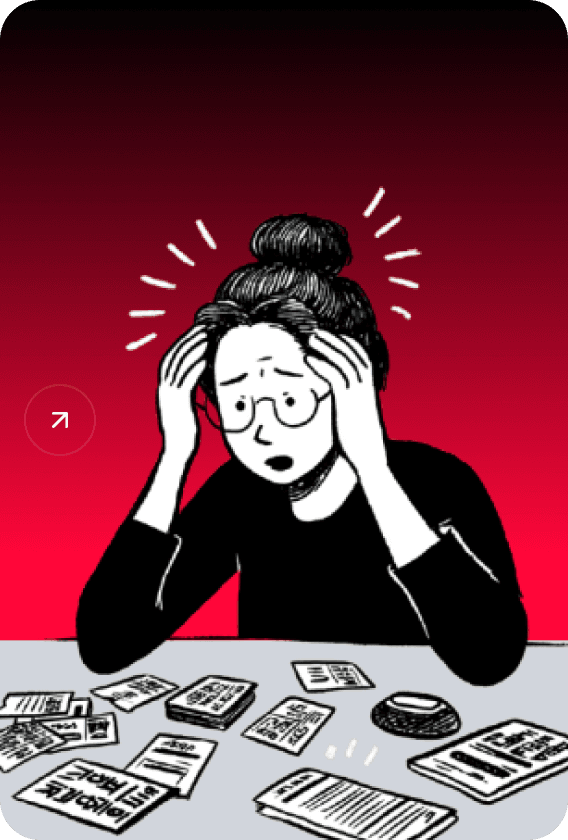 돈이 없어 고민하는 남자 이미지